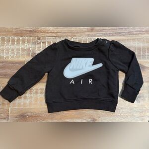 Baby girl crew neck Nike air sweater
